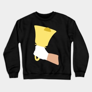 Handbell Ringer Ringing A Handbell Crewneck Sweatshirt